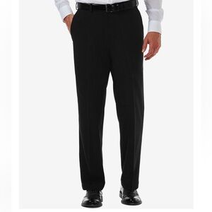 NEW Men's Haggar Cool 18 Pro Classic Fit Flat Front Stretch Dress Pants